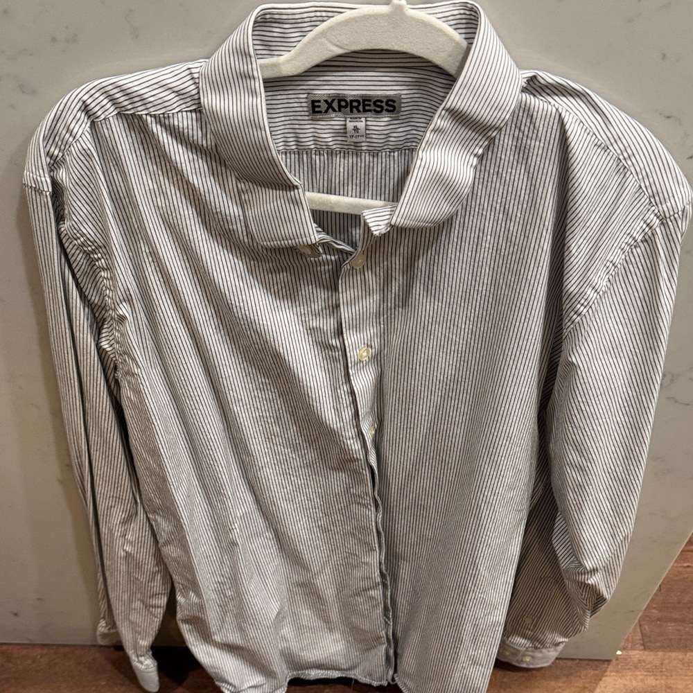 Express Men's Pinstripe Shirt